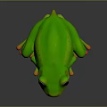 Frog Poison Frog Game Frog Reptile Cold Blooded Animal Reptile 3d model