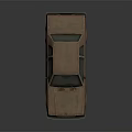 Rusty Vintage Car With Weathered Exterior Classic Design And Shiny Windows