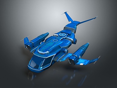 Modern Fighter Sci-fi Fighter 3d model