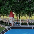 Outdoor Amusement Equipment 3d model