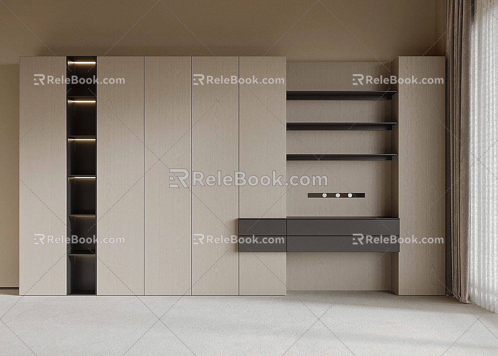 Bookcase 3d model