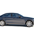 Mercedes-Benz C- Class 2010 MercedesBenz has few simple mold surfaces 3d model