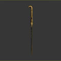 Golden Decorative Sword Featuring Scorpion Ornament And FZS Engraving
