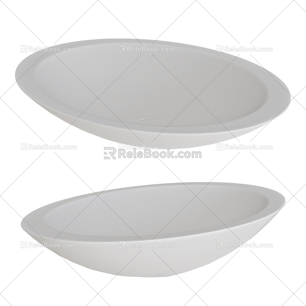 ABBER wash basin 3d model