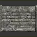 Stone Stairs With Natural Rough Texture And Architectural Step Structure Design