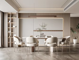 Modern Restaurant Home Restaurant 3d model