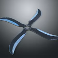 Traditional Metal Shuriken Weapon With Four Sharp Blades And Central Ring Design