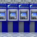 Modern ATM 3d model