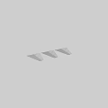 Dining Table Drawer Slides Metal Hardware with Size Range 250 to 700 mm