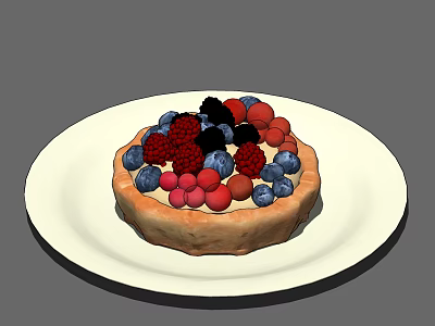 Cake 3d model Cake 3d model