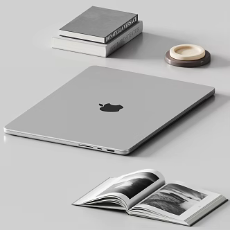 Tablet PC Book Ornaments 3d model