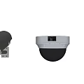 Projection Monitoring Systems Featuring Dome Bullet And PTZ Surveillance Cameras for Security