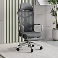 Modern Office Chair Boss Chair Manager Chair Swivel Chair 3d model