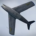 Realistic Fighter 3D Model 3d model