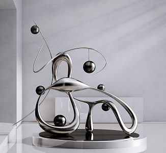 Modern Sculpture Ornaments 3d model