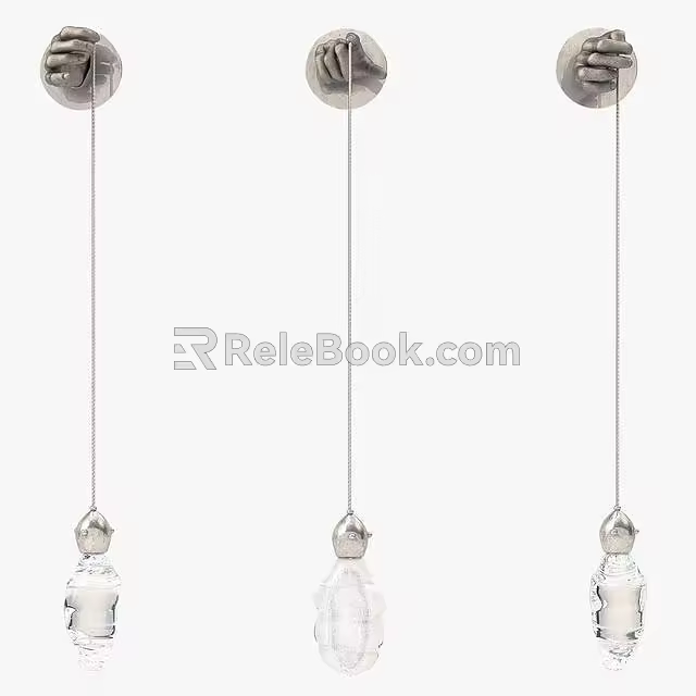 Lamp chandelier 3d model