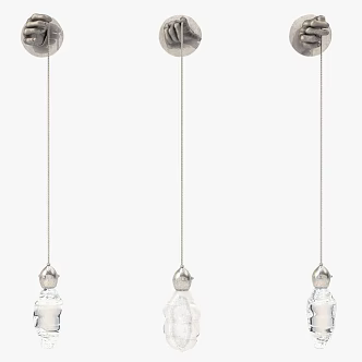 Lamp chandelier 3d model