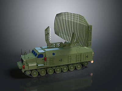 Green Tracked Storage Trolley With Mesh Shelf And Practical Design Features 3d model