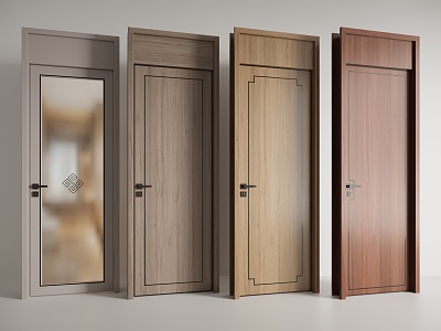 New Chinese style single door model