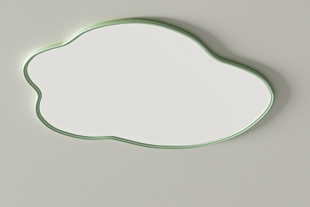 Cloud ceiling lamp 3d model