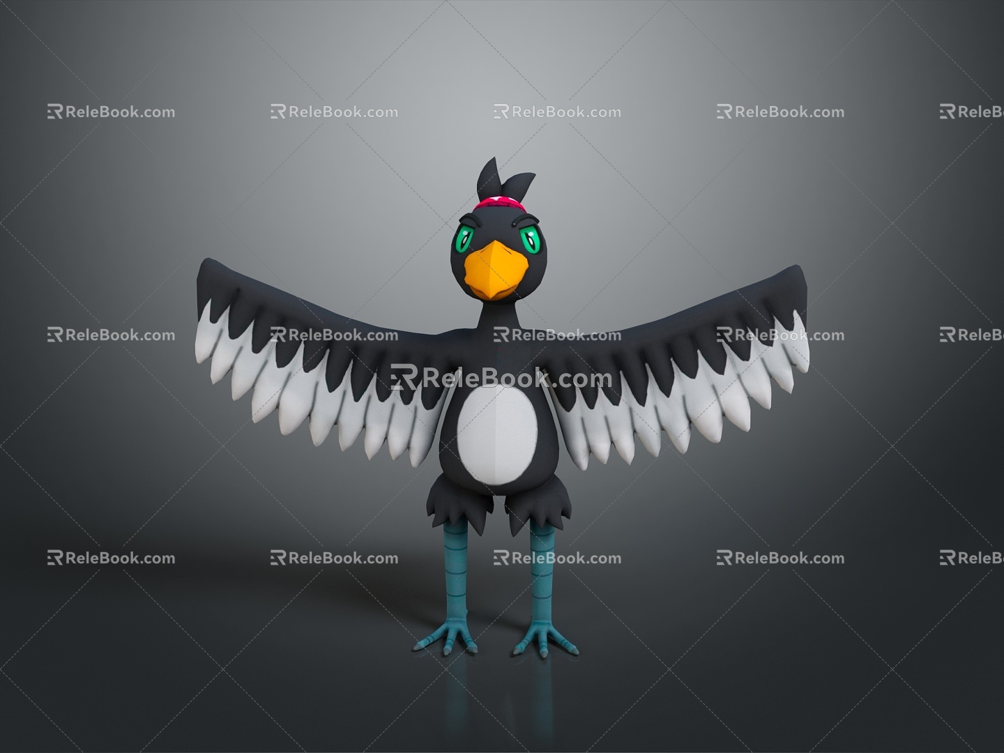 Eagle Large Eagle Owl Raptor Falcon Bird Bird Bird Animal Game Animal 3d model