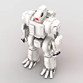 LEGO toy blocks Gundam robot battle robot 3d model