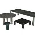Stylish Marble Coffee Tables In Round Rectangular And Square Shapes For Modern Living Room