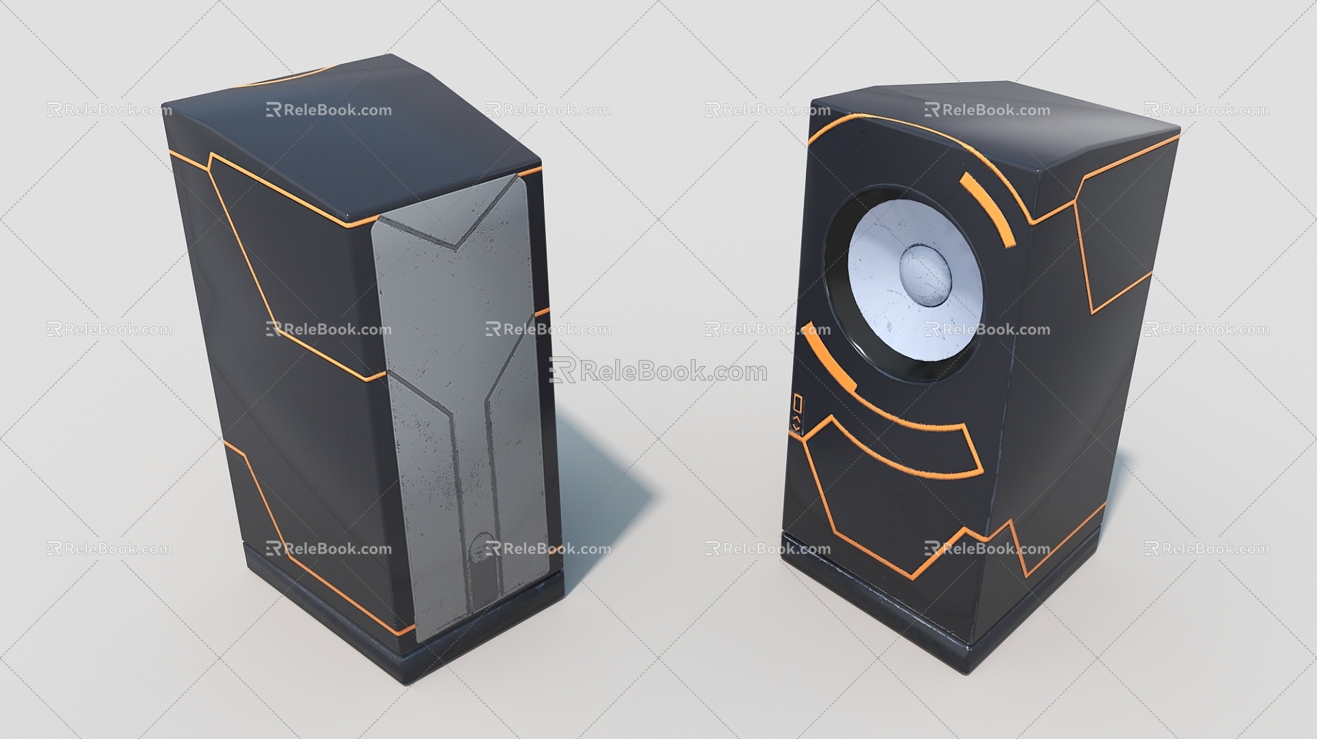 Audio Hard Surface Professional Audio 3d model