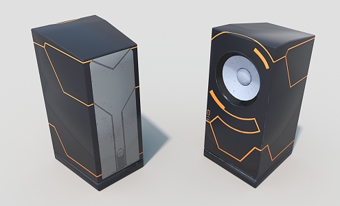 Audio Hard Surface Professional Audio 3d model