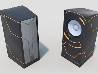 Audio Hard Surface Professional Audio 3d model