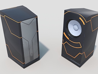 Audio Hard Surface Professional Audio 3d model