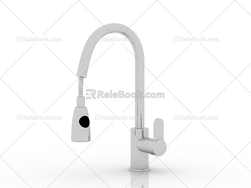 Modern faucet 3d model