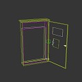 Electric box 3d model