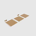 Dark Hardwood Floor With Natural Wood Grain And Glossy Surface Finish