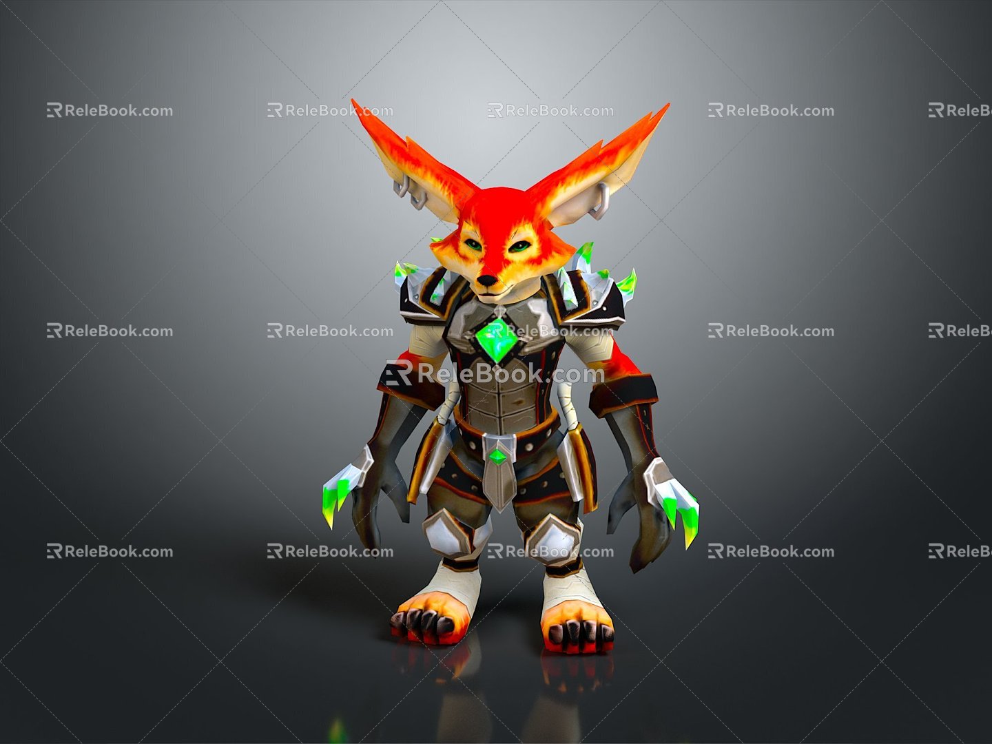 Fox Cartoon Fox Small Fox Cartoon Characters Cartoon Animals Cartoon Small Animals Game Characters 3d model