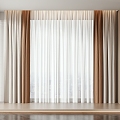 Modern Curtains 3d model