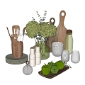 Modern Kitchen Supplies Kitchenware Supplies 3d model