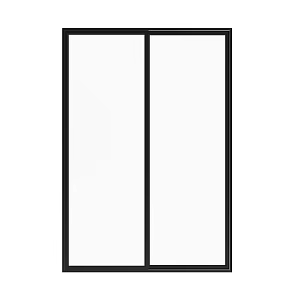 windows metal windows double fenestration casement windows villa window blinds 3d model