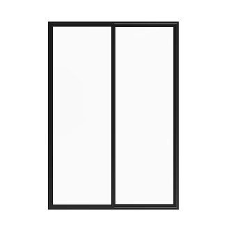 windows metal windows double fenestration casement windows villa window blinds 3d model