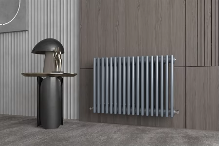 Modern heating pipe heating 3d model