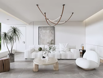 The Silent Living Room 3d model