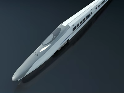 Modern Airliner With Sleek Aerodynamic Design And Silver Exterior Featuring Passenger Windows 3d model