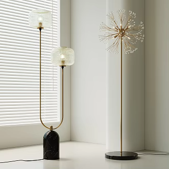 Modern floor lamp 3d model