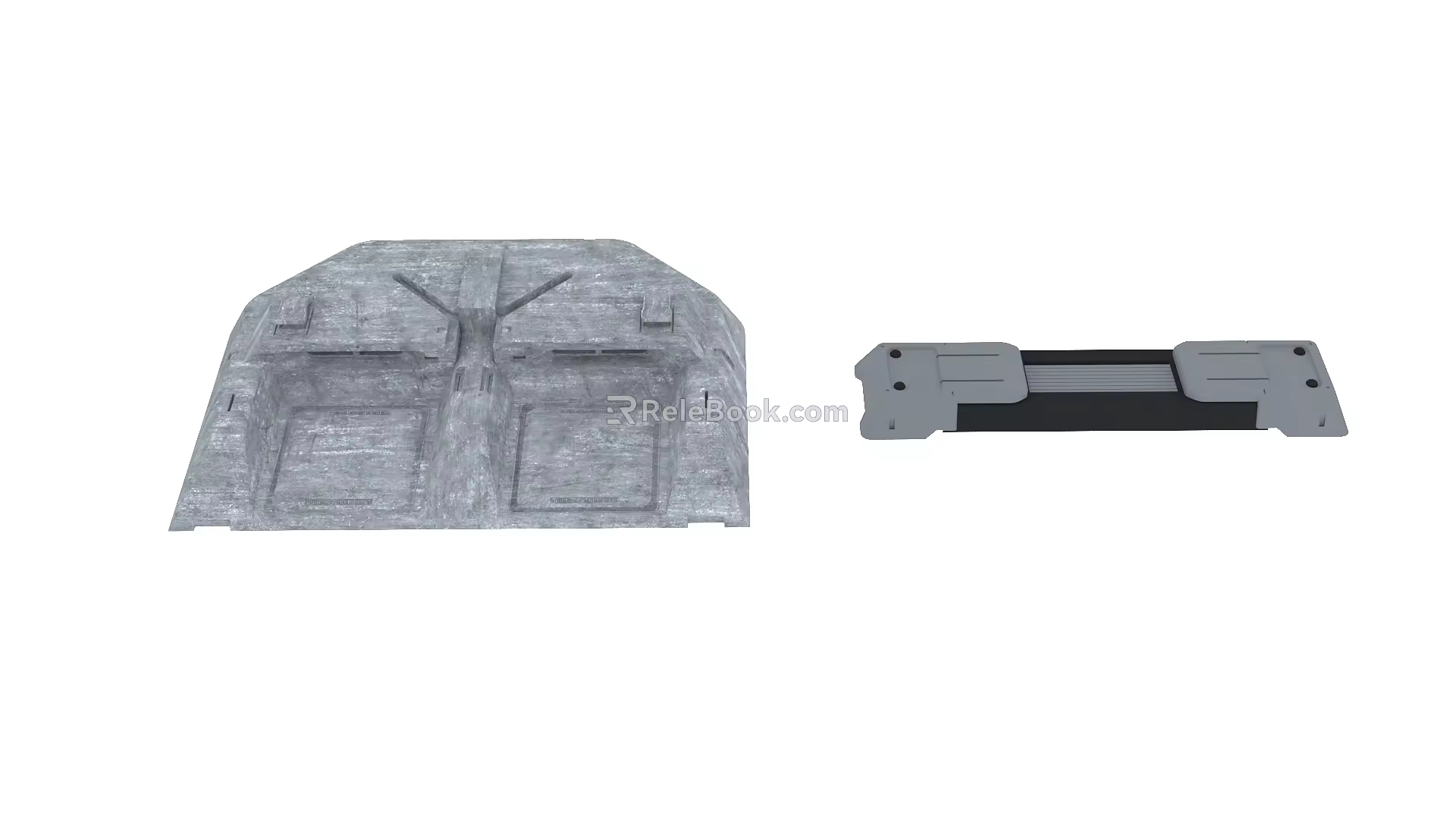 Science and technology science fiction mechanical equipment parts 3d model