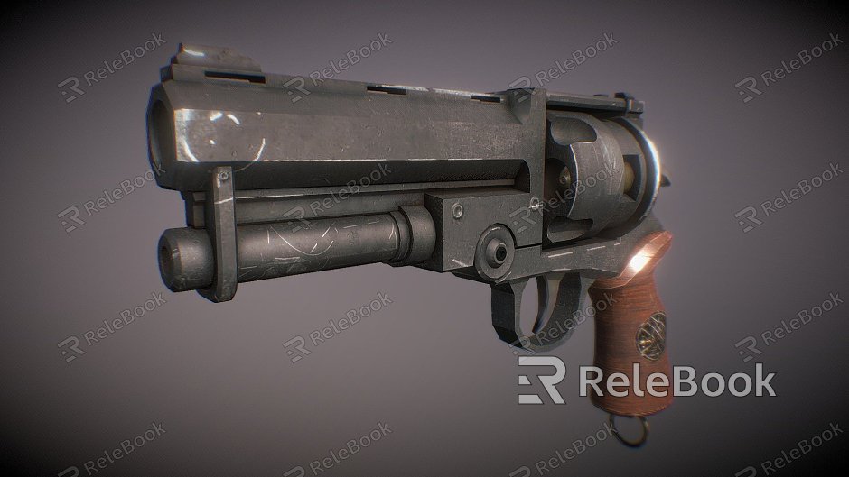 science fiction pistol model