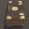 Ancient Books Retro Books Books Magic Books Code Ancient Scrolls Magic Books Ancient Books Old Books Antique Books Super Realistic High Precision Film and Television Level 3d model