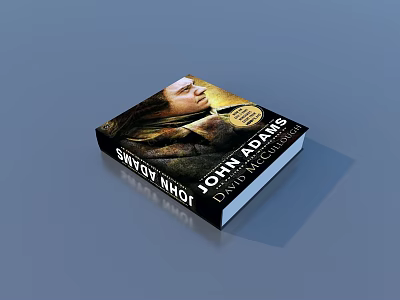 John Adams Biography Book With America's Second President Life Story And Historical Details 3d model