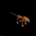 Tech Exhibition Hall Featuring Lifelike 3D Tiger Model For Interactive