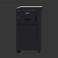 Modern Black And White Multifunction Printer With Print Scan Copy Functions For Office Use