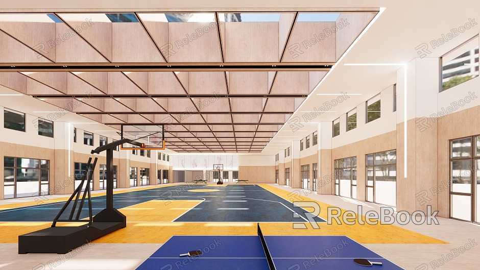 Basketball Court Activity Center model